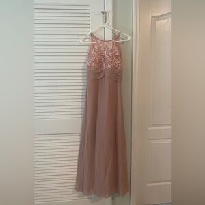 Pink Formal lace dress
